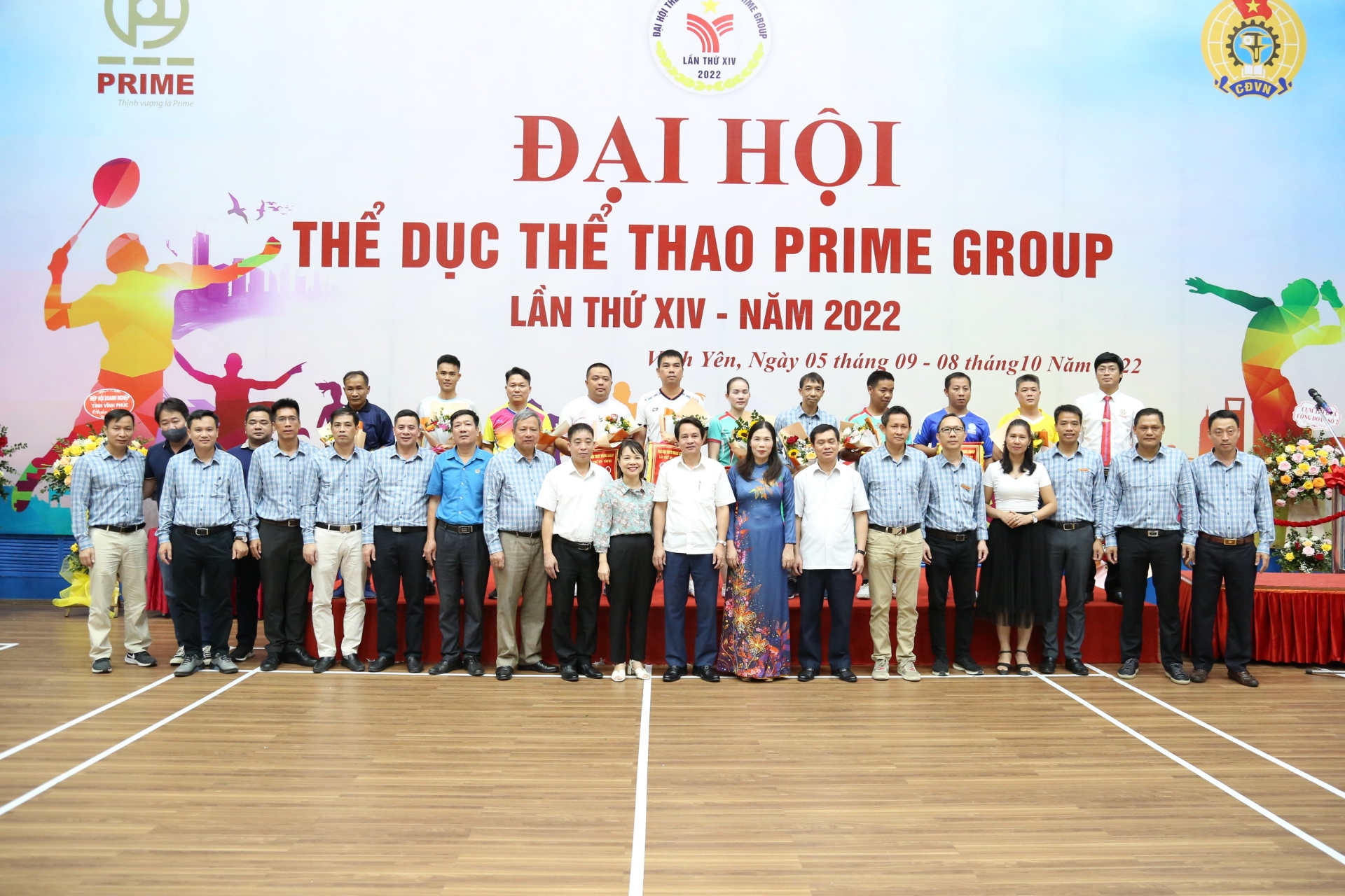 Công ty Cổ phần Prime Group: Khai mạc Đại hội thể dục thể thao lần thứ XIV - năm 2022