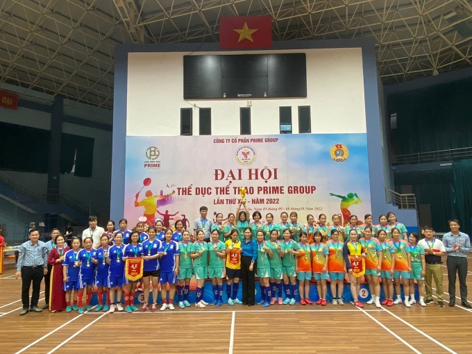 Công ty Cổ phần Prime Group khai mạc Đại hội Thể dục thể thao lần thứ XIV   năm 2022