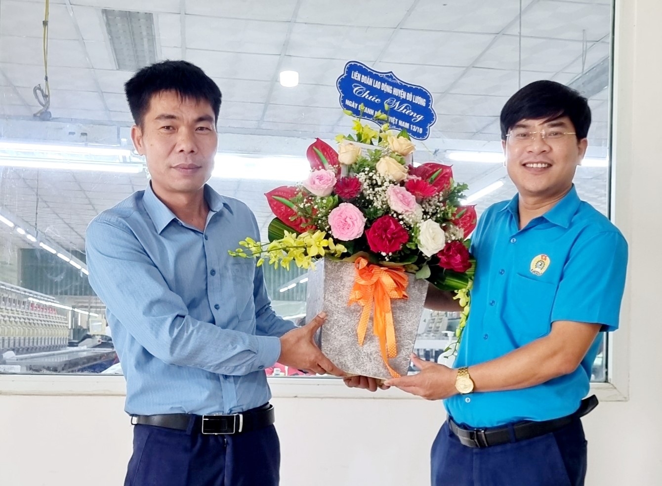 Công đoàn Nghệ An chúc mừng các doanh nghiệp nhân Ngày Doanh nhân Việt Nam