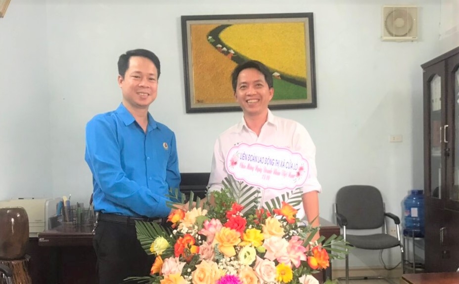 Công đoàn Nghệ An chúc mừng các doanh nghiệp nhân Ngày Doanh nhân Việt Nam