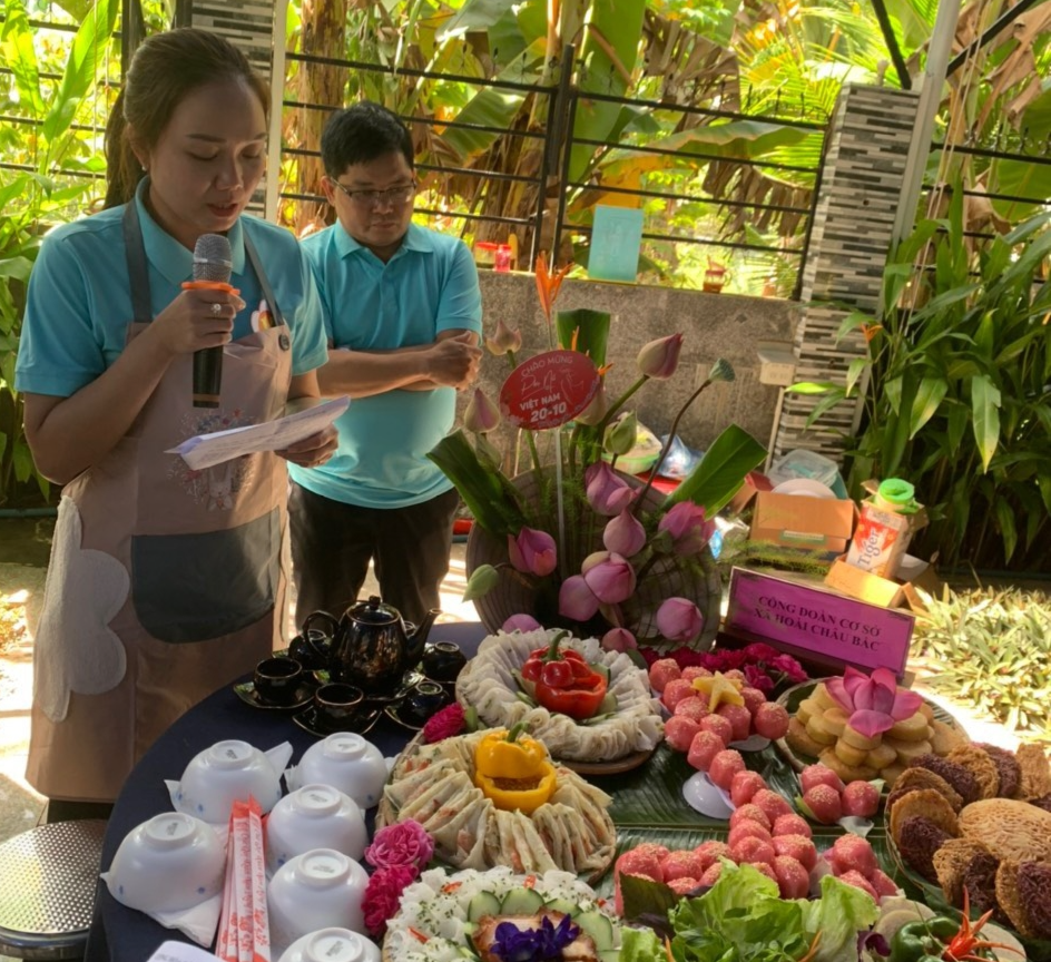 Bình Định: Độc đáo Hội thi “Trưng bày mâm bánh truyền thống” Bình Định: Độc đáo Hội thi “Trưng bày mâm bánh truyền thống”