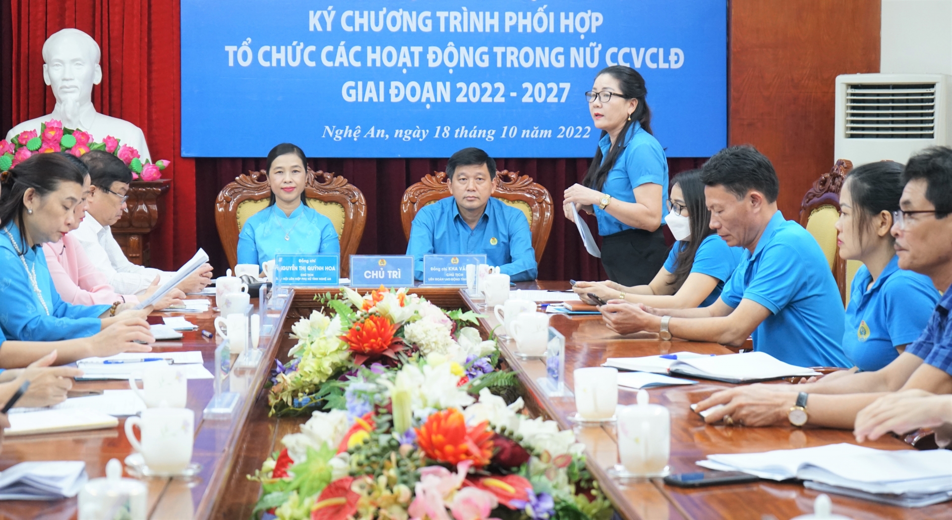 Nghệ An: LĐLĐ và Hội LHPN ký kết phối hợp tổ chức các hoạt động trong nữ CCVCLĐ Nghệ An: LĐLĐ và Hội LHPN ký kết phối hợp tổ chức các hoạt động trong nữ CCVCLĐ