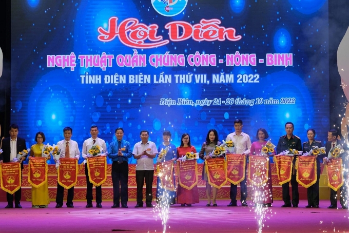 Khai mạc Hội diễn Nghệ thuật quần chúng Công - Nông - Binh tỉnh Điện Biên lần thứ VII