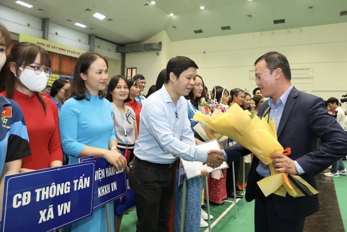 Khai mạc Giải thể thao Công đoàn Viên chức Việt Nam 2022 Khai mạc Giải thể thao Công đoàn Viên chức Việt Nam 2022
