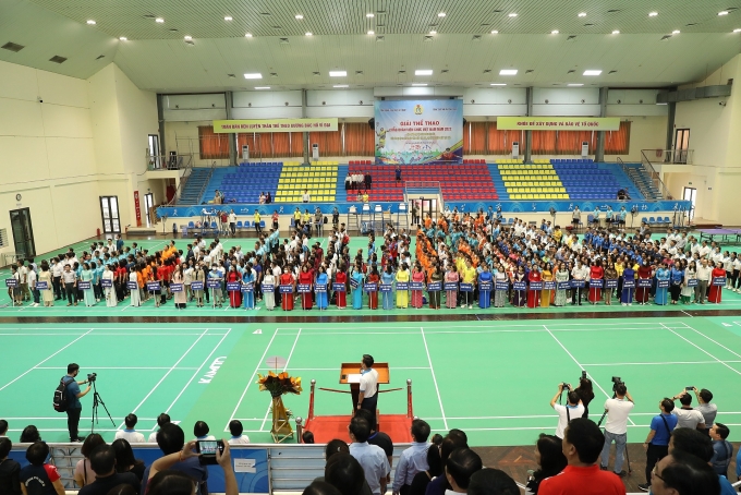 Khai mạc Giải thể thao Công đoàn Viên chức Việt Nam 2022 Khai mạc Giải thể thao Công đoàn Viên chức Việt Nam 2022