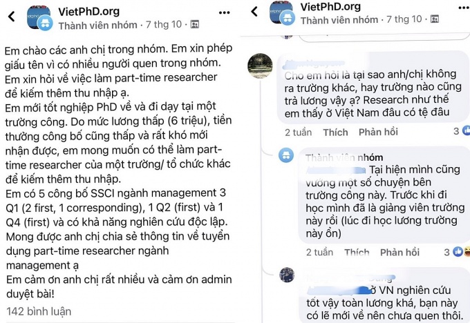 Chua chát lương tiến sĩ 6 triệu đồng! Chua chát lương tiến sĩ 6 triệu đồng!