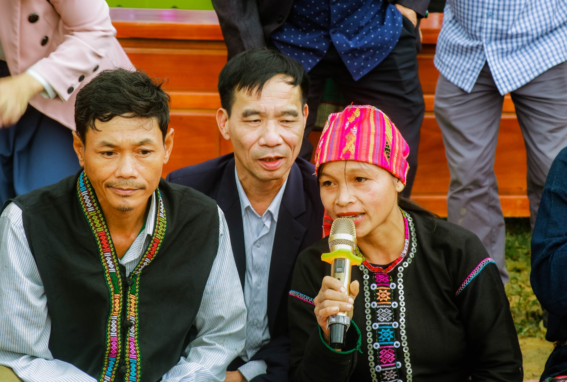 Tái hiện lễ hội Mừng lúa mới của đồng bào dân tộc Vân Kiều Tái hiện lễ hội Mừng lúa mới của đồng bào dân tộc Vân Kiều