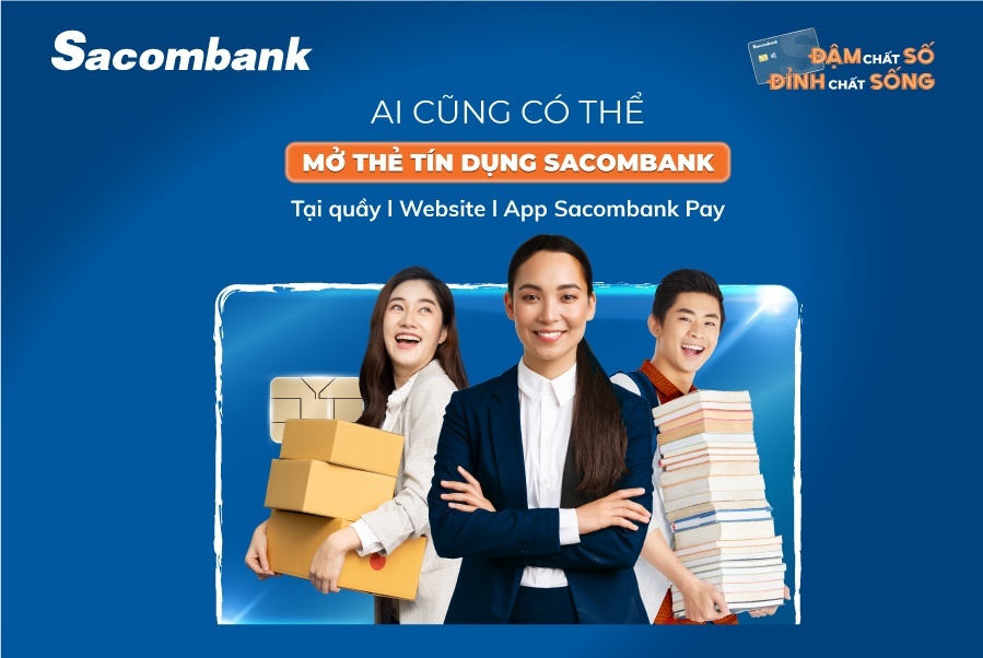 Khẳng định “chất sống” riêng biệt cùng hệ sinh thái thẻ tín dụng Sacombank