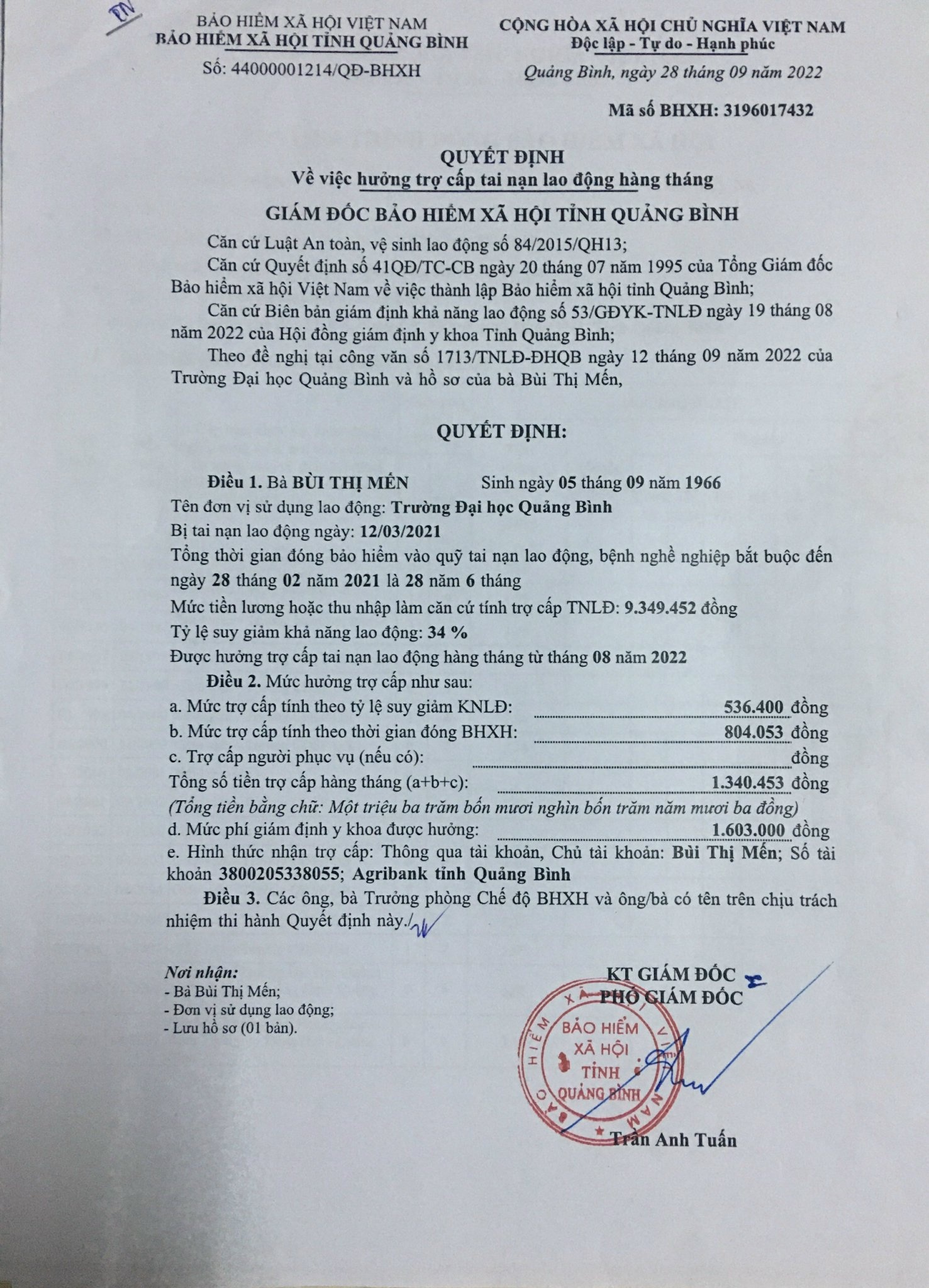 Cô giáo gần 2 năm đi tìm chân lý để được công nhận tai nạn lao động Cô giáo gần 2 năm đi tìm chân lý để được công nhận tai nạn lao động