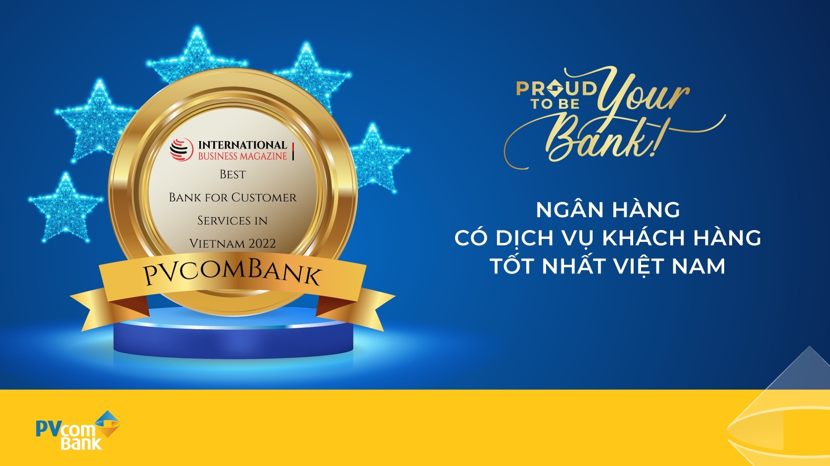 Không ngừng nâng cao chất lượng phục vụ, PVcomBank đã được vinh danh là “Ngân hàng có dịch vụ khách hàng tốt nhất Việt Nam 2022” Không ngừng nâng cao chất lượng phục vụ, PVcomBank đã được vinh danh là “Ngân hàng có dịch vụ khách hàng tốt nhất Việt Nam 2022”