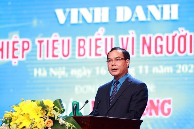 Vinh danh 62 doanh nghiệp đi đầu về bảo vệ, chăm lo cho người lao động