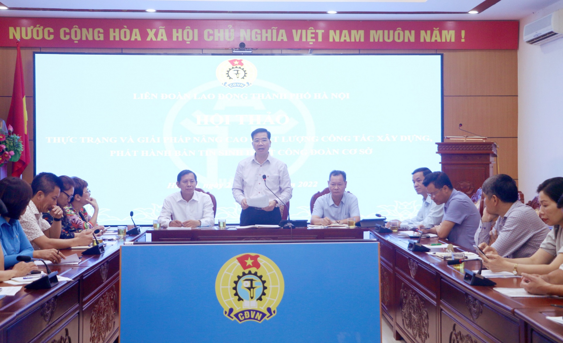 Hội thảo nâng cao chất lượng Bản tin sinh hoạt công đoàn cơ sở