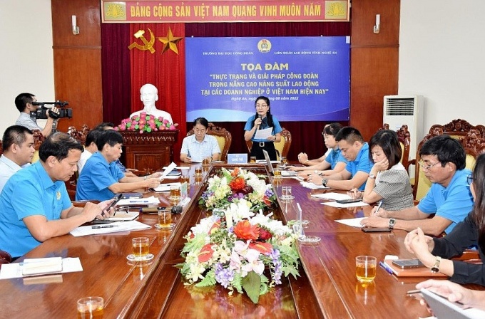 Vai trò của công đoàn trong tăng năng suất lao động