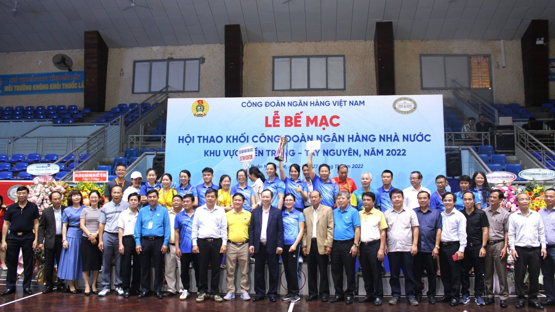 Tưng bừng hội thao khối Công đoàn Ngân hàng Nhà nước khu vực miền Trung - Tây Nguyên