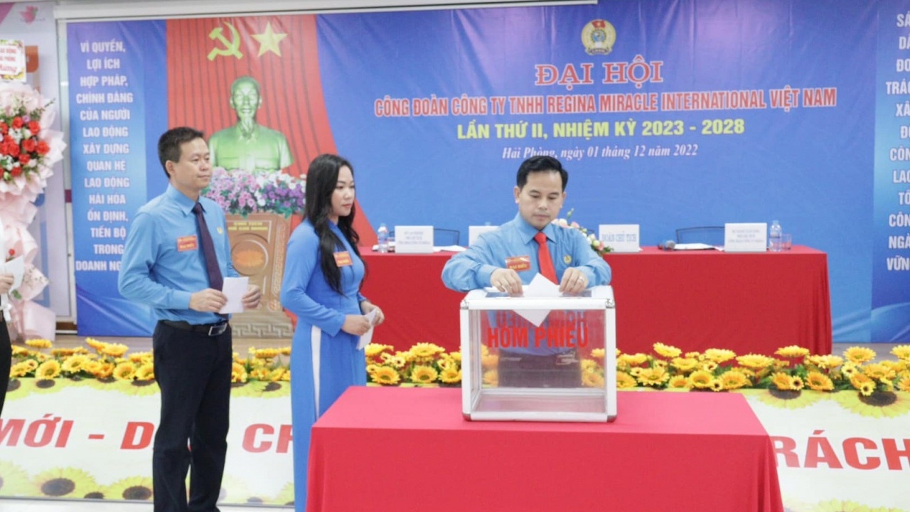 Hải Phòng: Đại hội ở Công đoàn có gần 35 nghìn đoàn viên