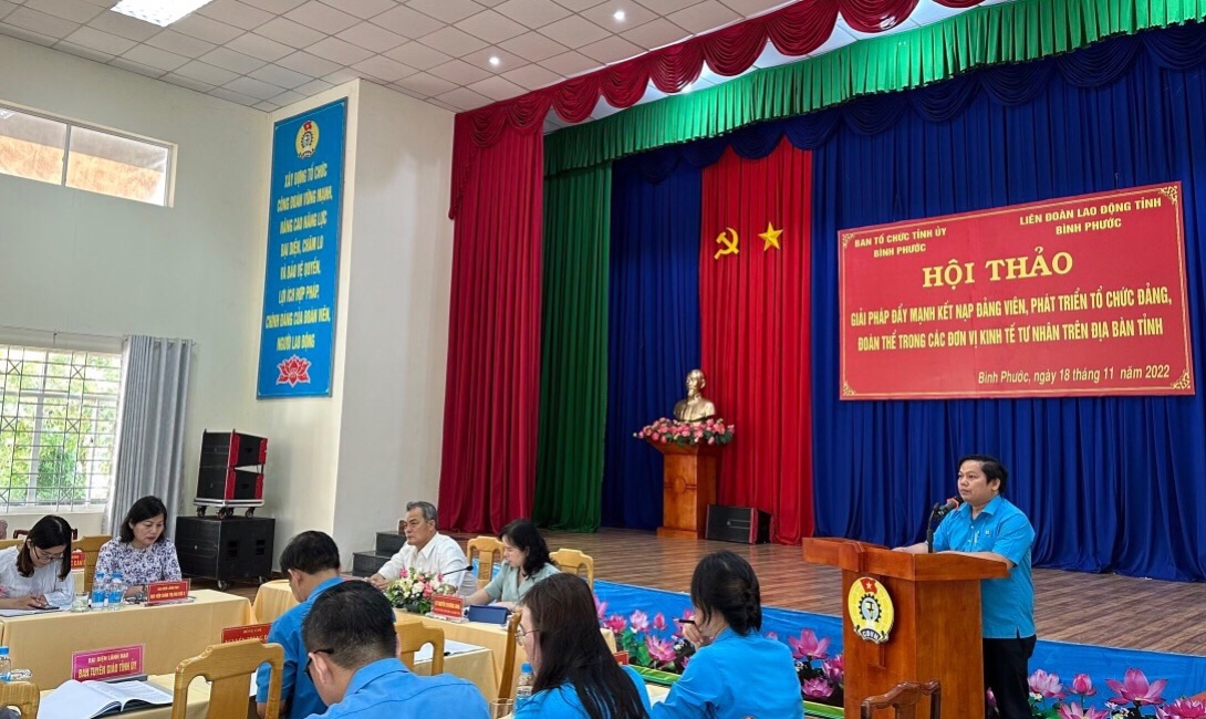 Bình Phước tập trung phát triển Đảng từ đoàn viên ưu tú tại doanh nghiệp tư nhân, FDI Bình Phước tập trung phát triển Đảng từ đoàn viên ưu tú tại doanh nghiệp tư nhân, FDI