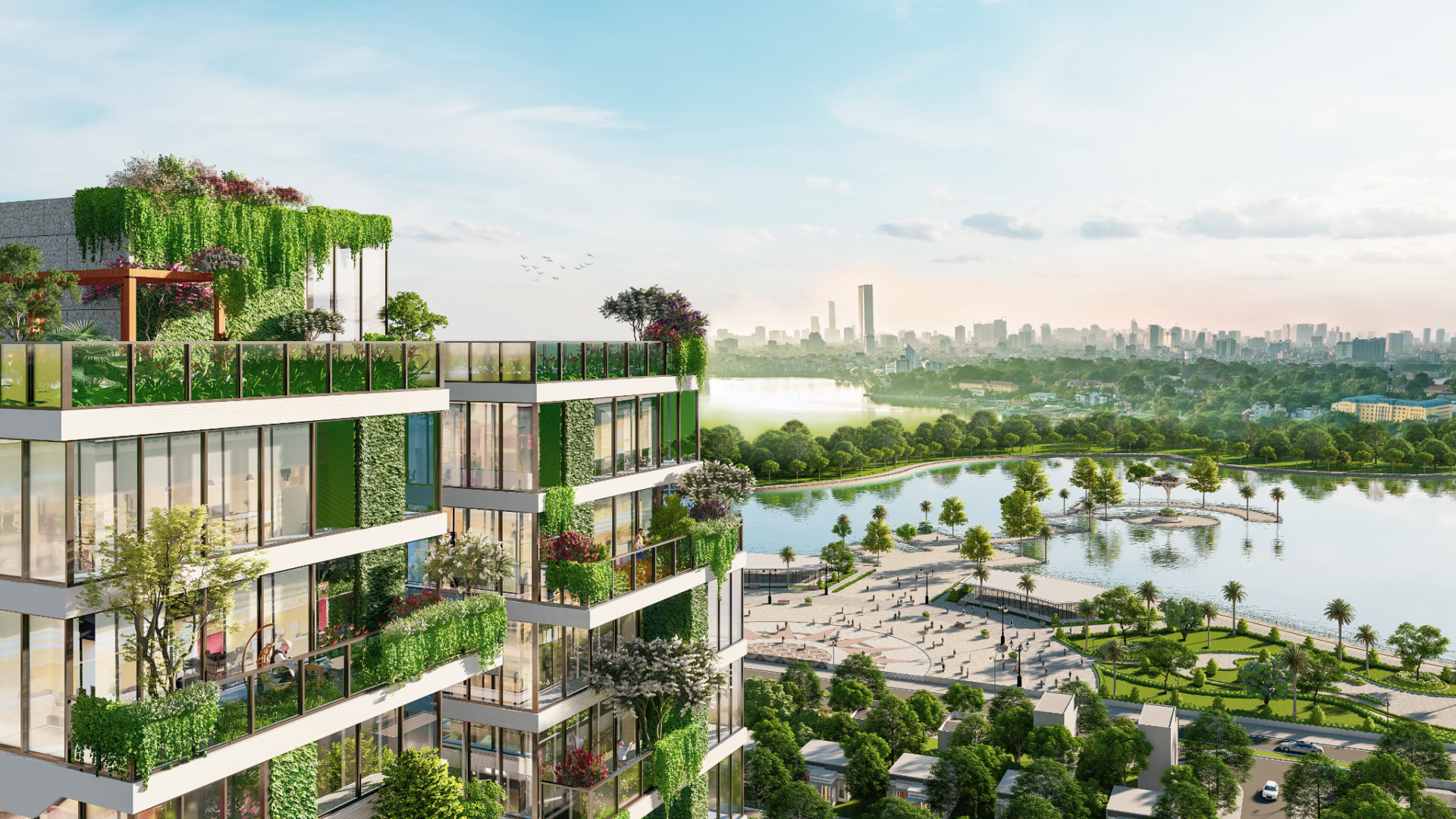 Sunshine Green Iconic mang tới gần 400 khu vườn xanh cho khu Đông Hà Nội Sunshine Green Iconic mang tới gần 400 khu vườn xanh cho khu Đông Hà Nội