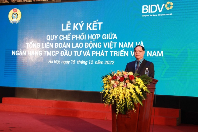 Tổng LĐLĐ Việt Nam ký kết Quy chế phối hợp với BIDV Tổng LĐLĐ Việt Nam ký kết Quy chế phối hợp với BIDV