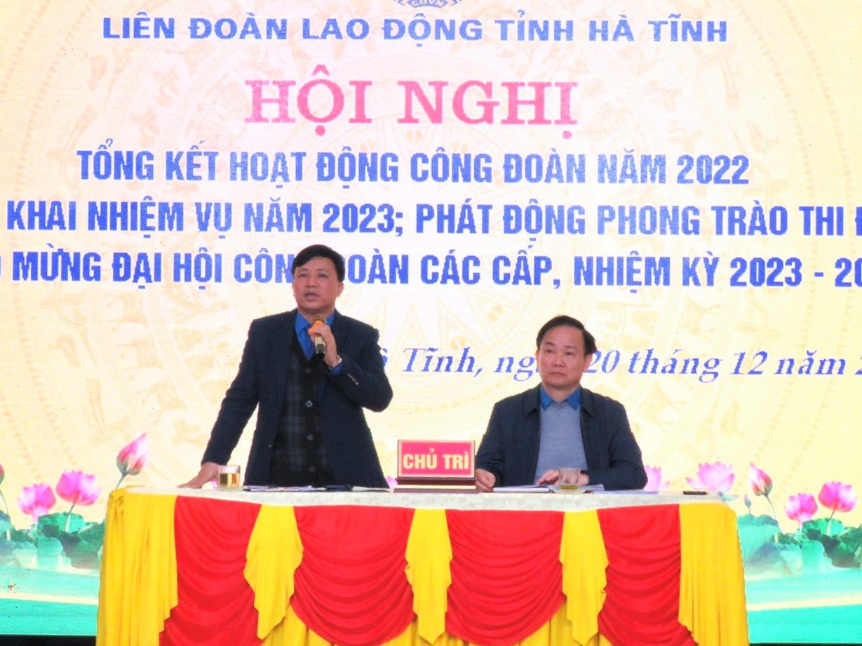 Công đoàn Hà Tĩnh: Tạo tiền đề vững chắc bước vào nhiệm kỳ mới
