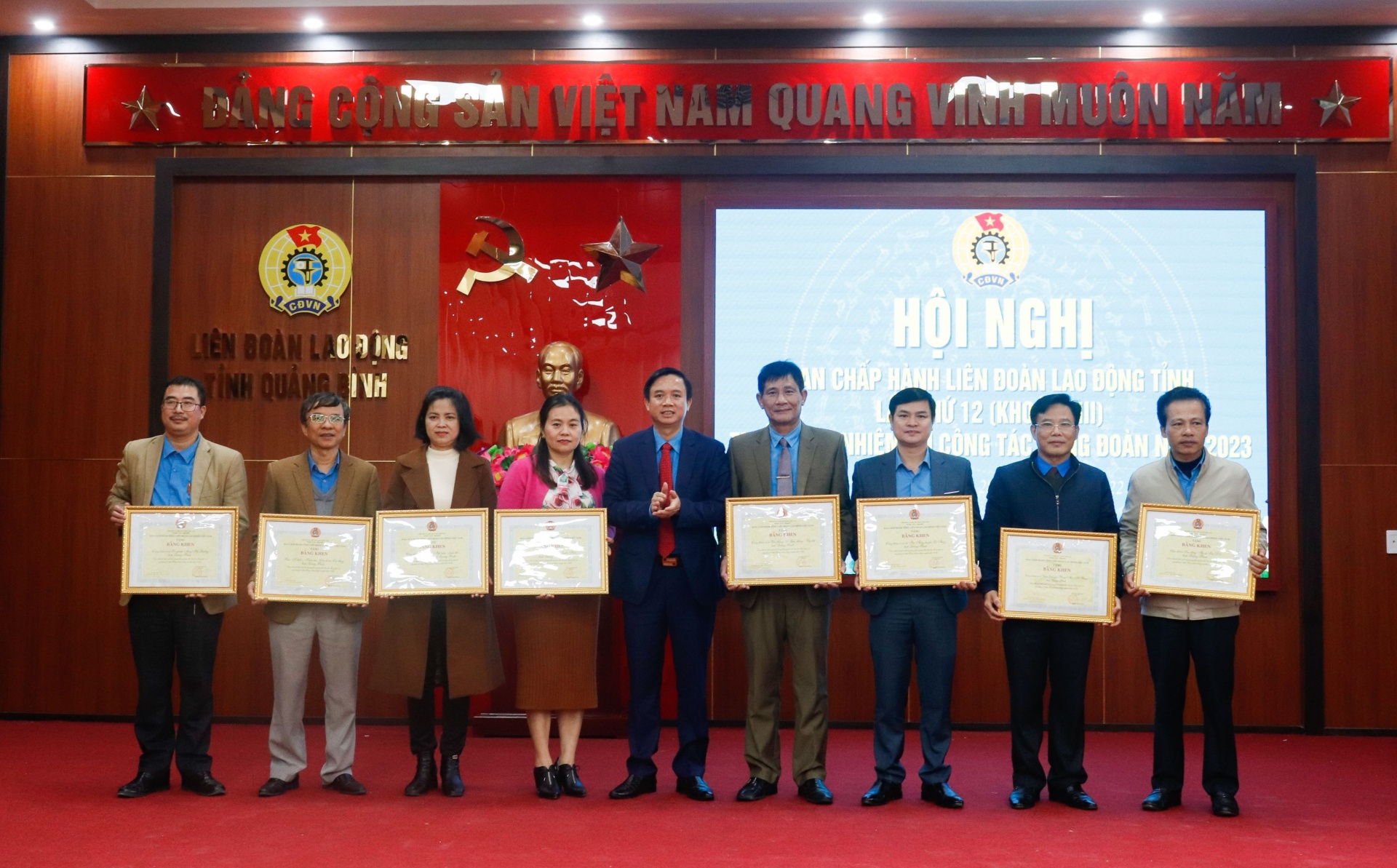 Công đoàn Quảng Bình hỗ trợ gần 34.000 đoàn viên, NLĐ khó khăn trong năm 2022