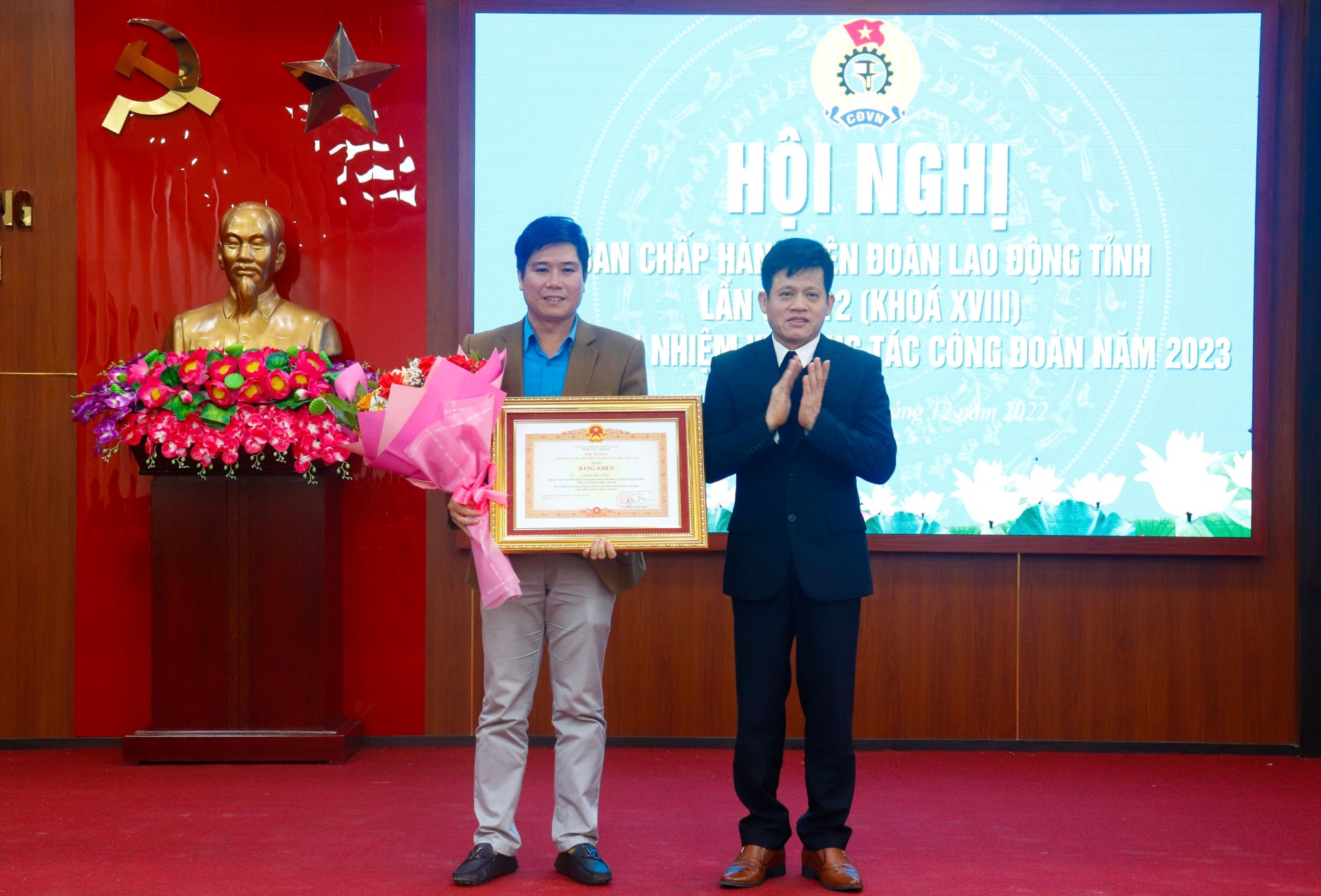 Công đoàn Quảng Bình hỗ trợ gần 34.000 đoàn viên, NLĐ khó khăn trong năm 2022