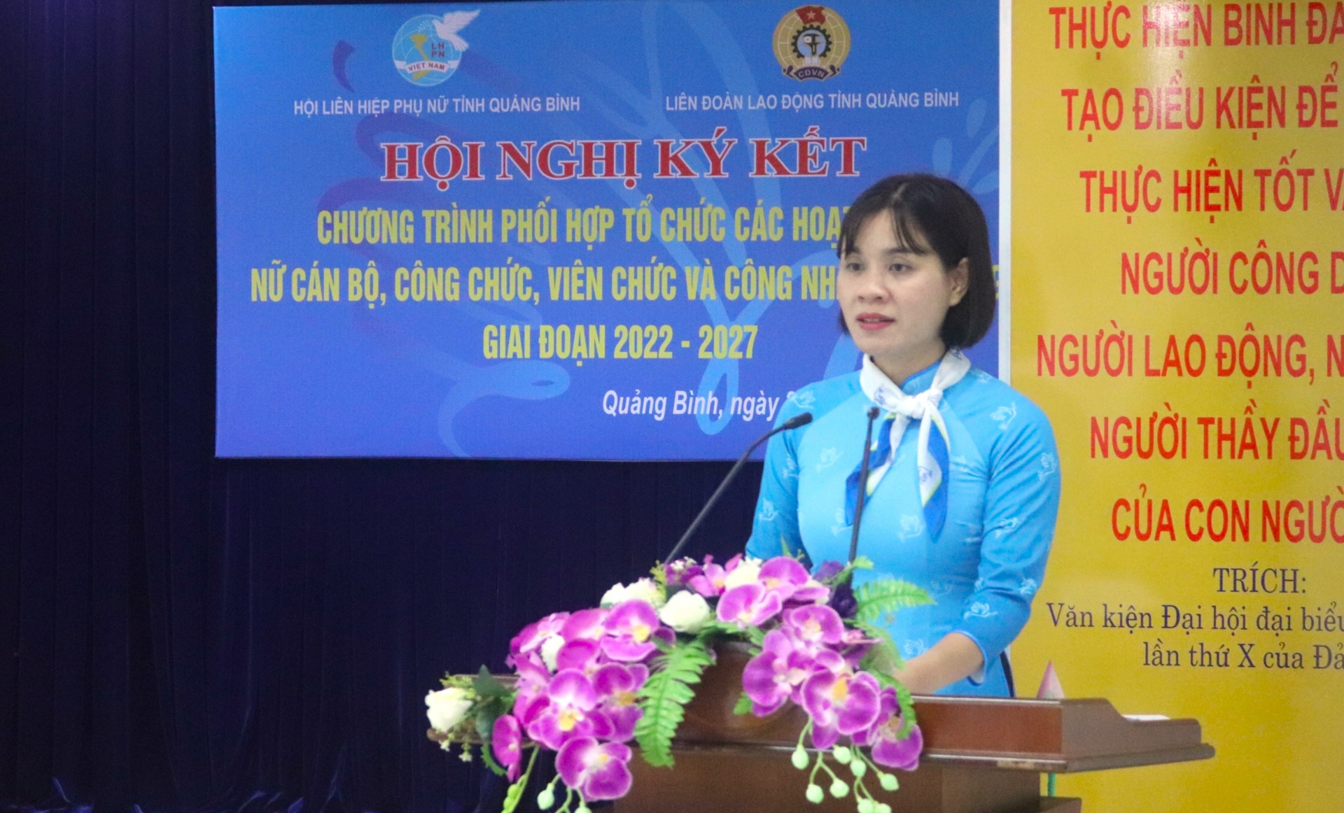 LĐLĐ tỉnh Quảng Bình và Hội LHPN tỉnh ký kết chương trình phối hợp LĐLĐ tỉnh Quảng Bình và Hội LHPN tỉnh ký kết chương trình phối hợp
