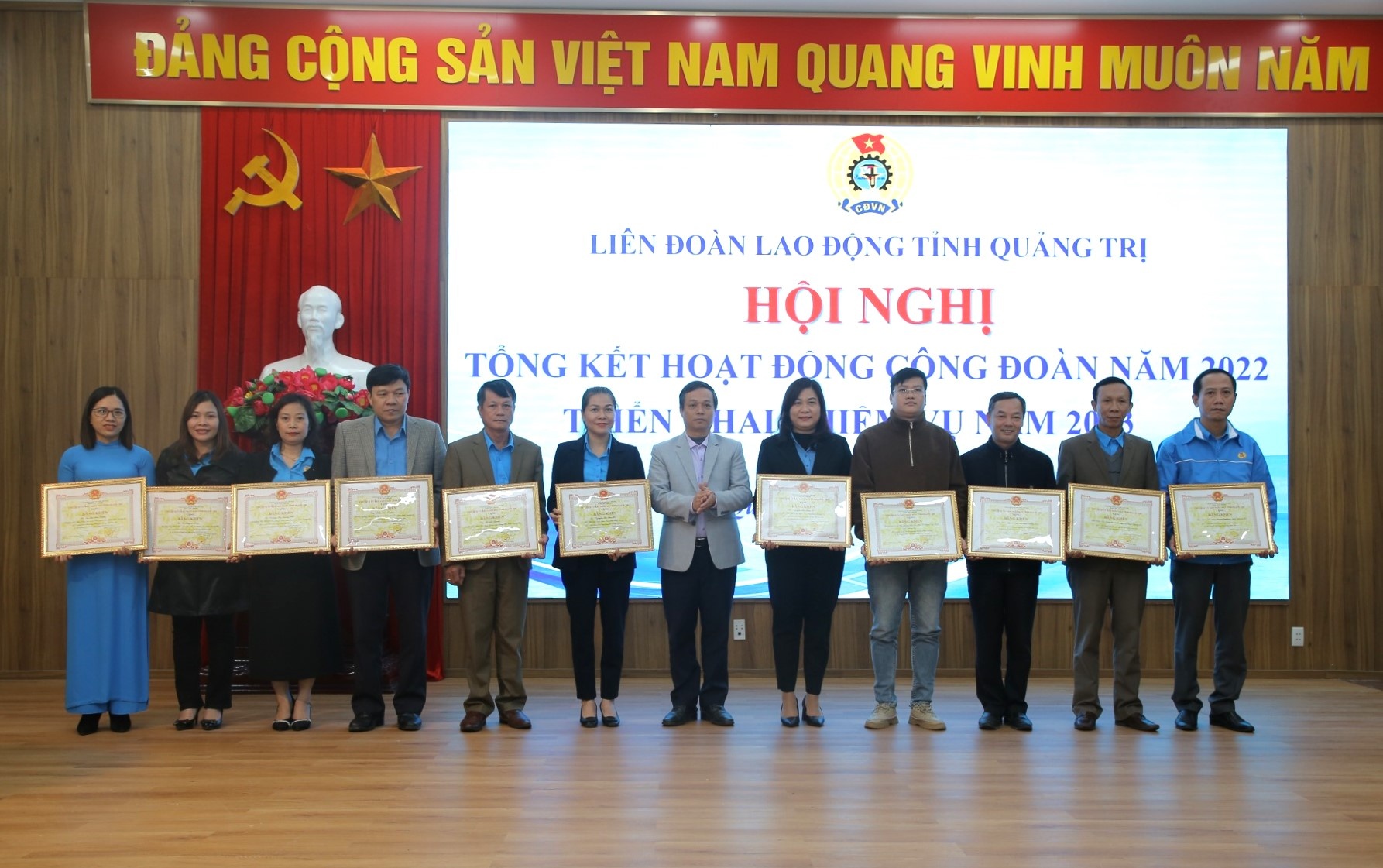 Công đoàn Quảng Trị hỗ trợ hơn 30.000 đoàn viên, NLĐ khó khăn trong năm 2022