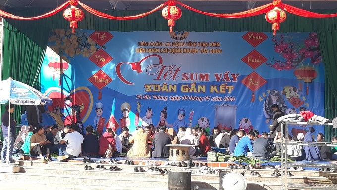 LĐLĐ huyện Tủa Chùa (Điện Biên): Nhiều hoạt động ý nghĩa chăm lo Tết cho đoàn viên, NLĐ