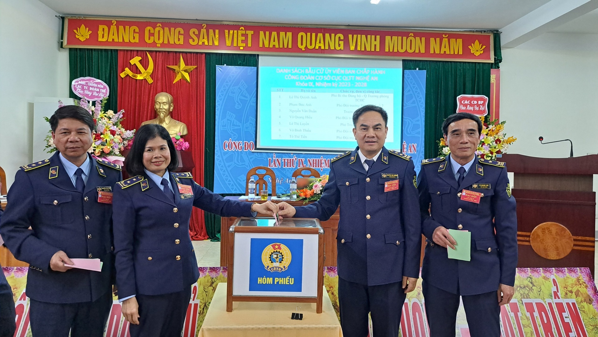 Công đoàn Cục Quản lý thị trường Nghệ An: Đóng góp tích cực cho thành tích chung của đơn vị Công đoàn Cục Quản lý thị trường Nghệ An: Đóng góp tích cực cho thành tích chung của đơn vị