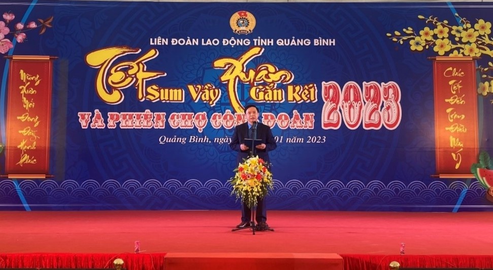 Quảng Bình: Công đoàn chăm lo Tết, chia sẻ khó khăn với đoàn viên, NLĐ Quảng Bình: Công đoàn chăm lo Tết, chia sẻ khó khăn với đoàn viên, NLĐ