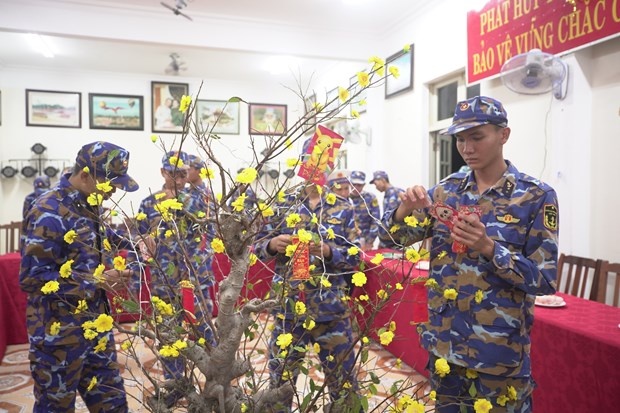 Xuân về trên huyện đảo Trường Sa Xuân về trên huyện đảo Trường Sa