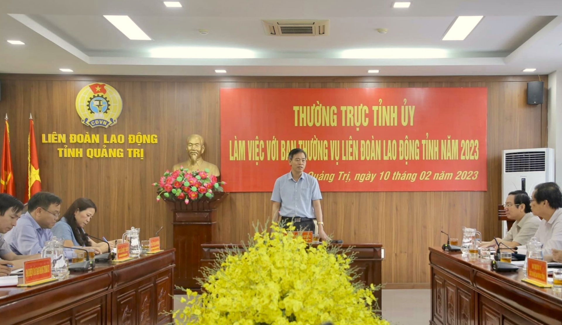 LĐLĐ tỉnh Quảng Trị đề xuất nhiều kiến nghị nhằm hiện thực các hoạt động trong năm 2023