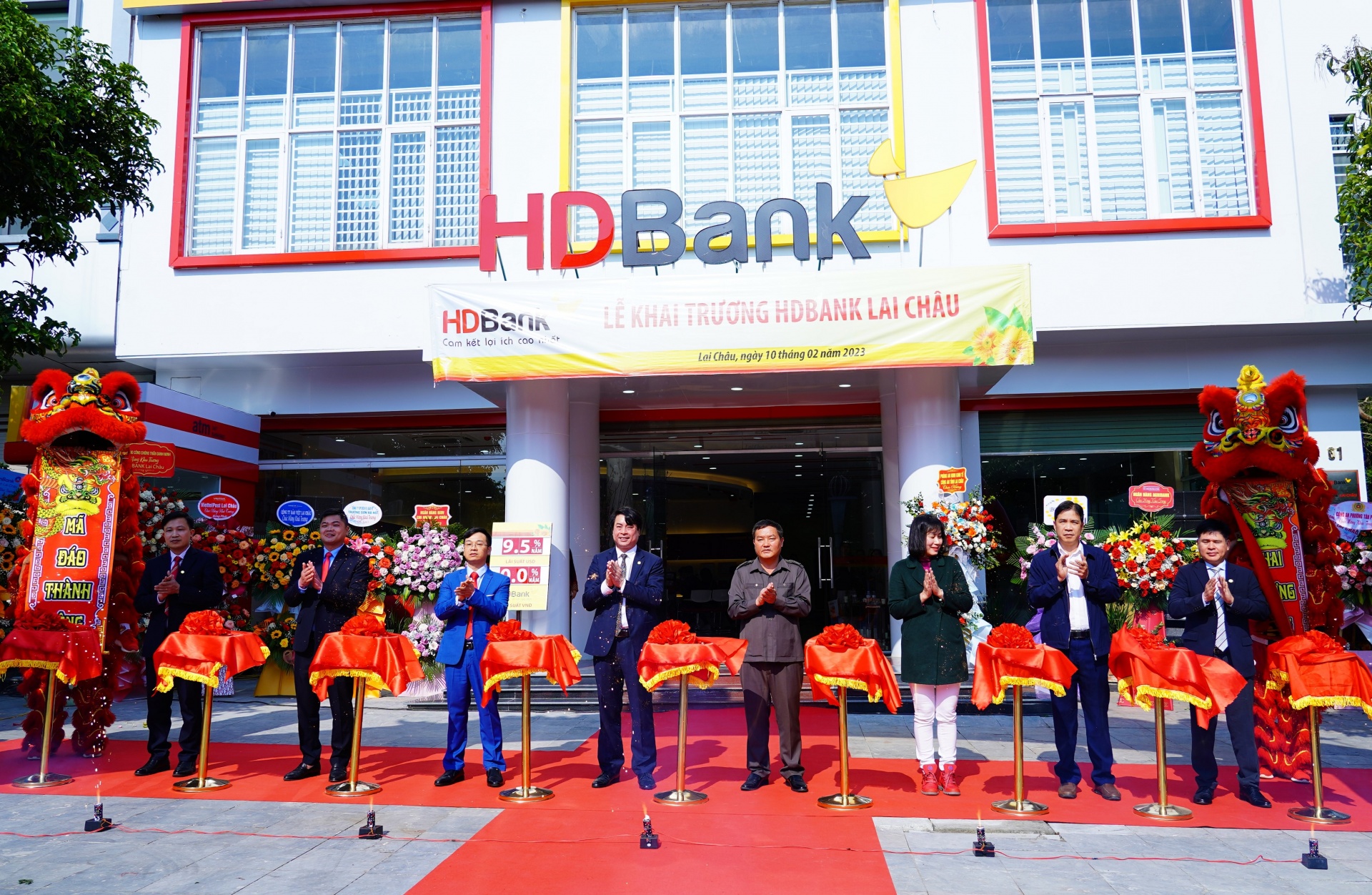 Mở chi nhánh mới hiện đại, HDBank tiếp thêm nguồn lực cho kinh tế Lai Châu Mở chi nhánh mới hiện đại, HDBank tiếp thêm nguồn lực cho kinh tế Lai Châu