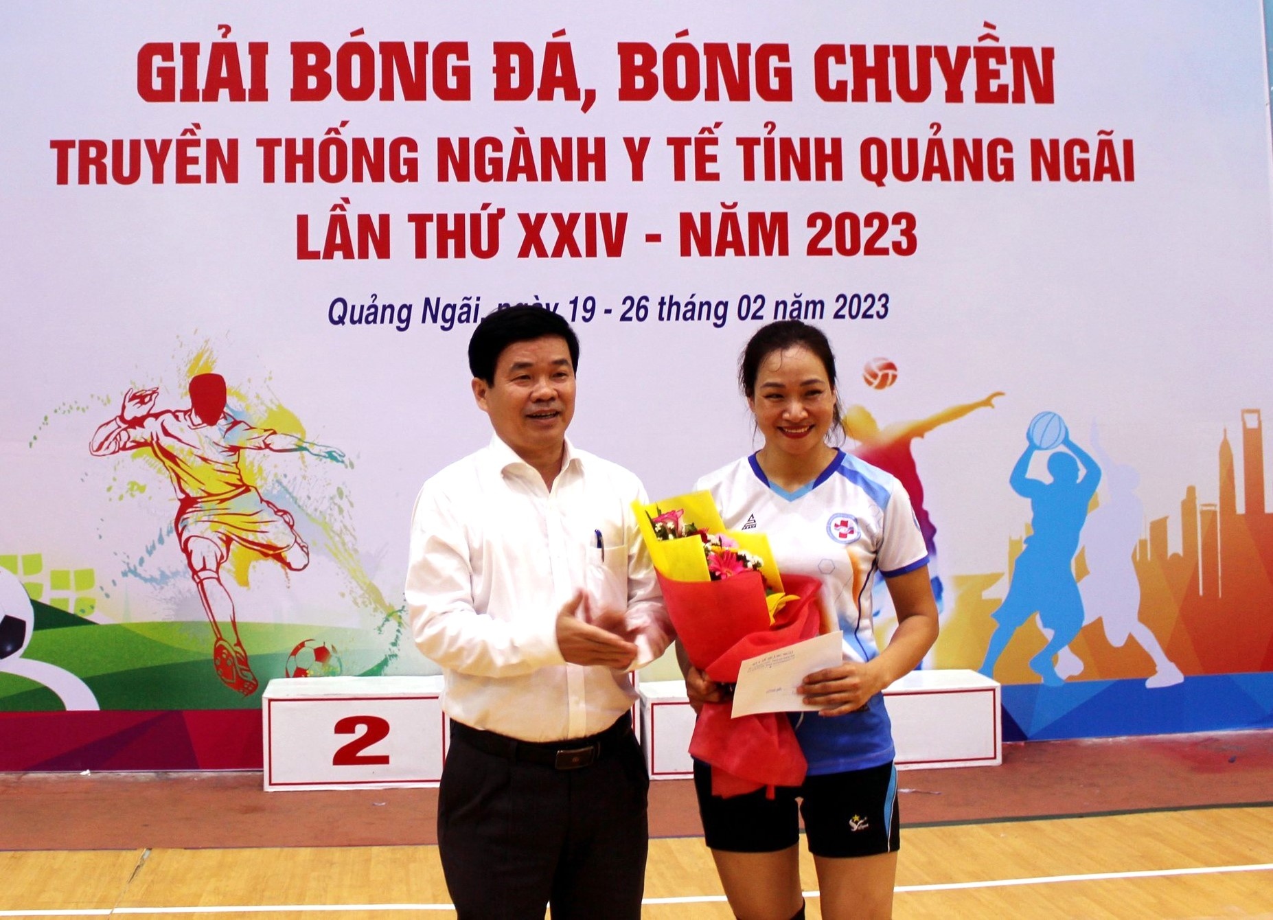 Giải bóng đá, bóng chuyền Công đoàn ngành Y tế Quảng Ngãi: Sôi nổi, hấp dẫn
