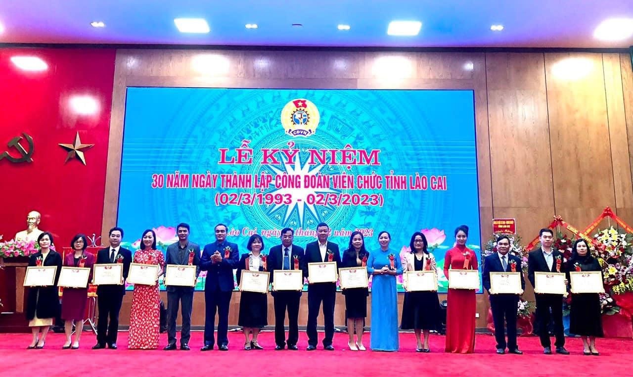 Công đoàn Viên chức tỉnh Lào Cai kỷ niệm 30 năm ngày thành lập Công đoàn Viên chức tỉnh Lào Cai kỷ niệm 30 năm ngày thành lập