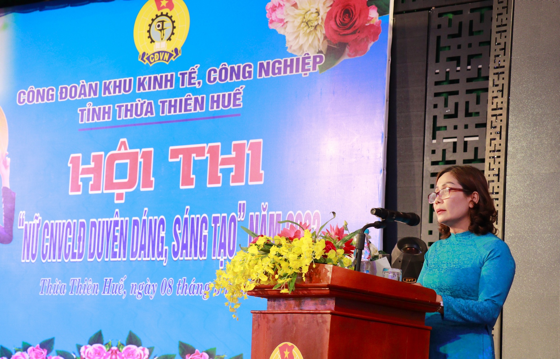 Hội thi “Nữ CNVCLD duyên dáng, sáng tạo” năm 2023: Sân chơi văn hóa lành mạnh, bổ ích