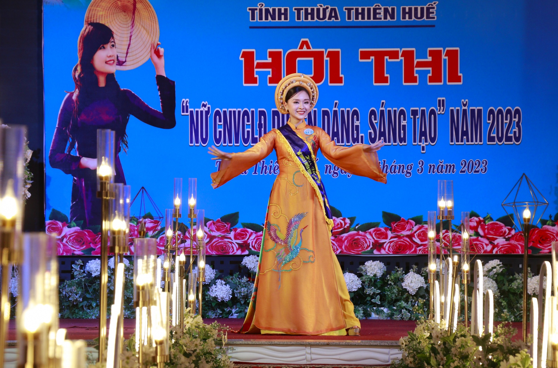 Hội thi “Nữ CNVCLD duyên dáng, sáng tạo” năm 2023: Sân chơi văn hóa lành mạnh, bổ ích