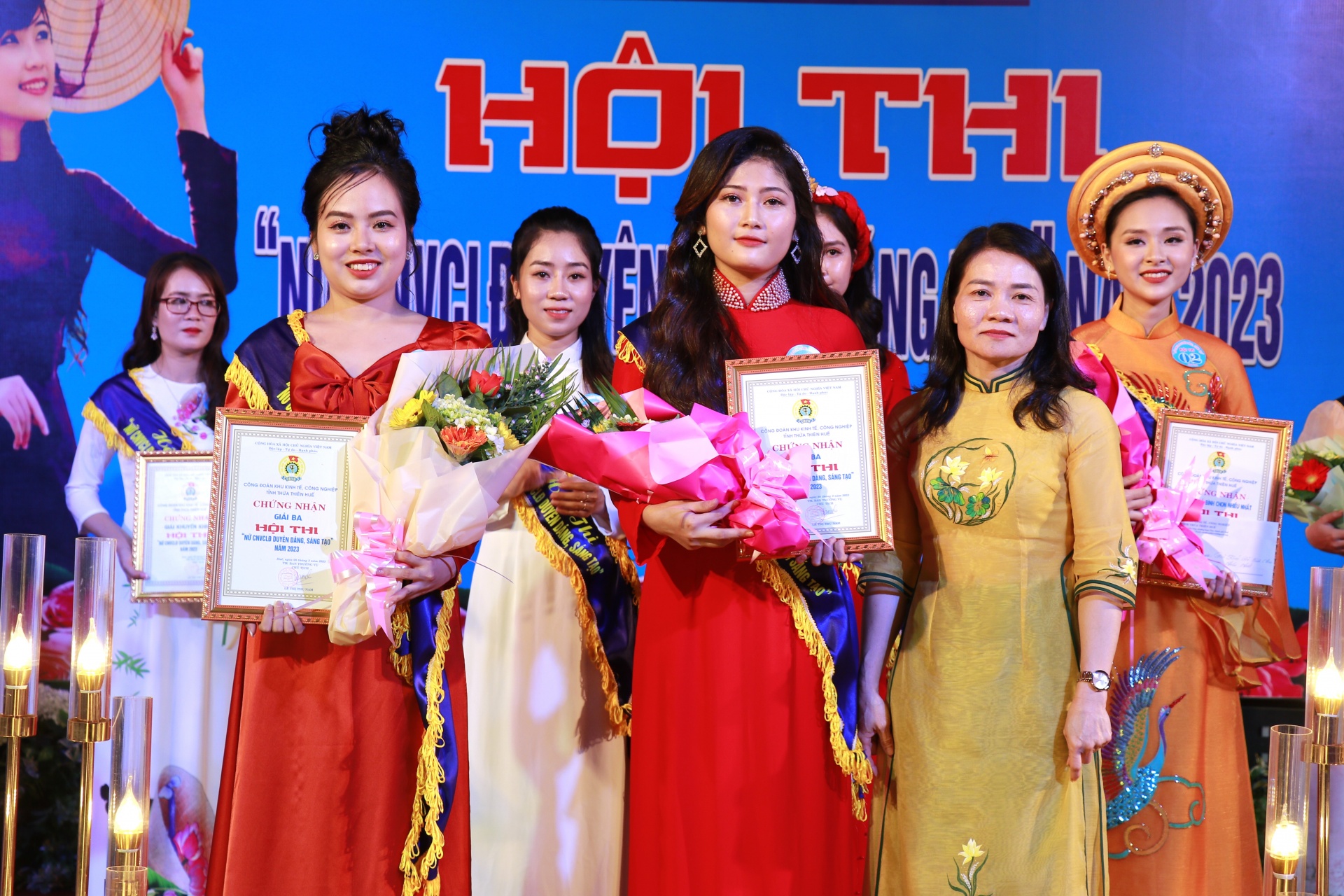 Hội thi “Nữ CNVCLD duyên dáng, sáng tạo” năm 2023: Sân chơi văn hóa lành mạnh, bổ ích