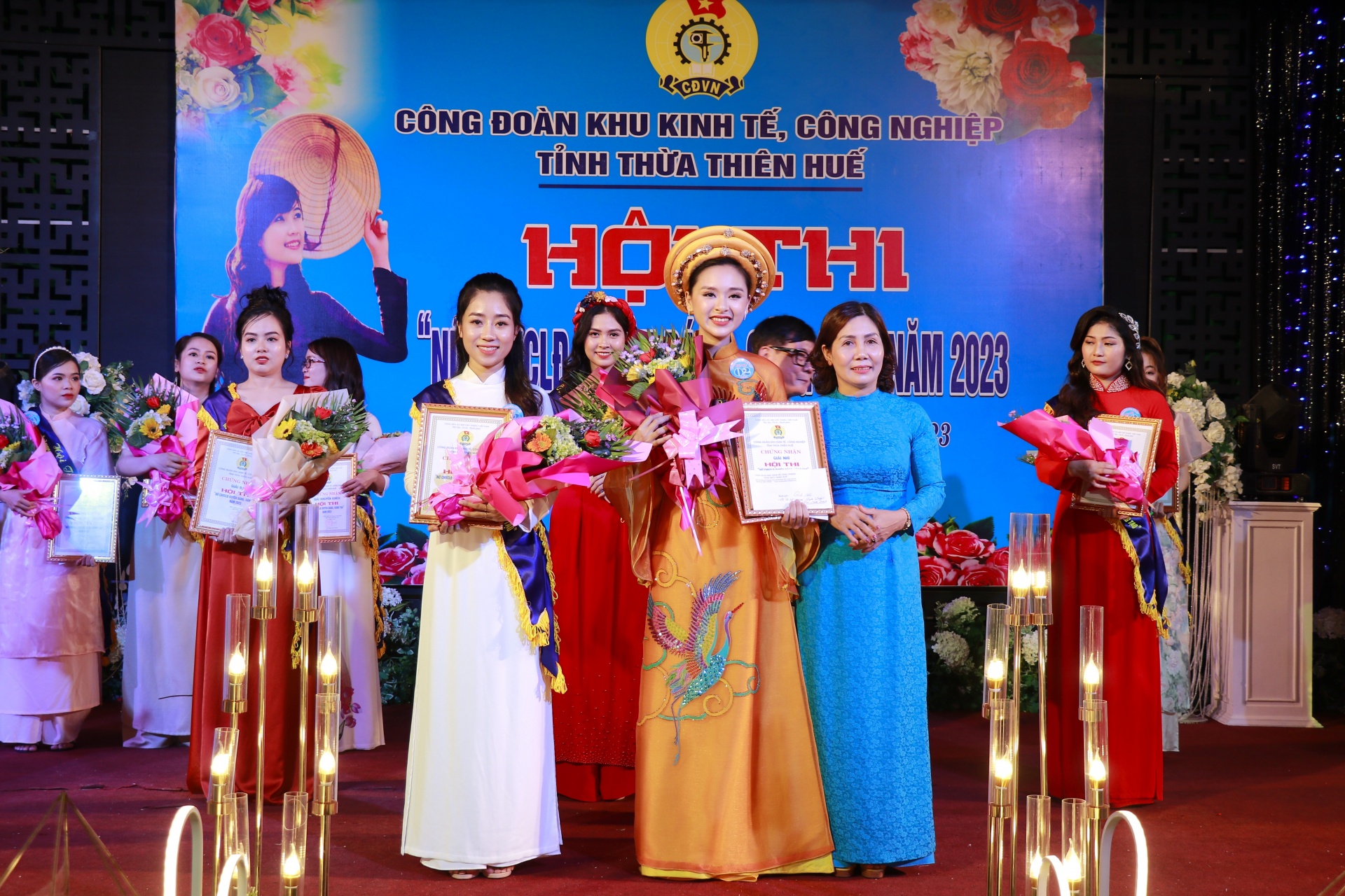 Hội thi “Nữ CNVCLD duyên dáng, sáng tạo” năm 2023: Sân chơi văn hóa lành mạnh, bổ ích