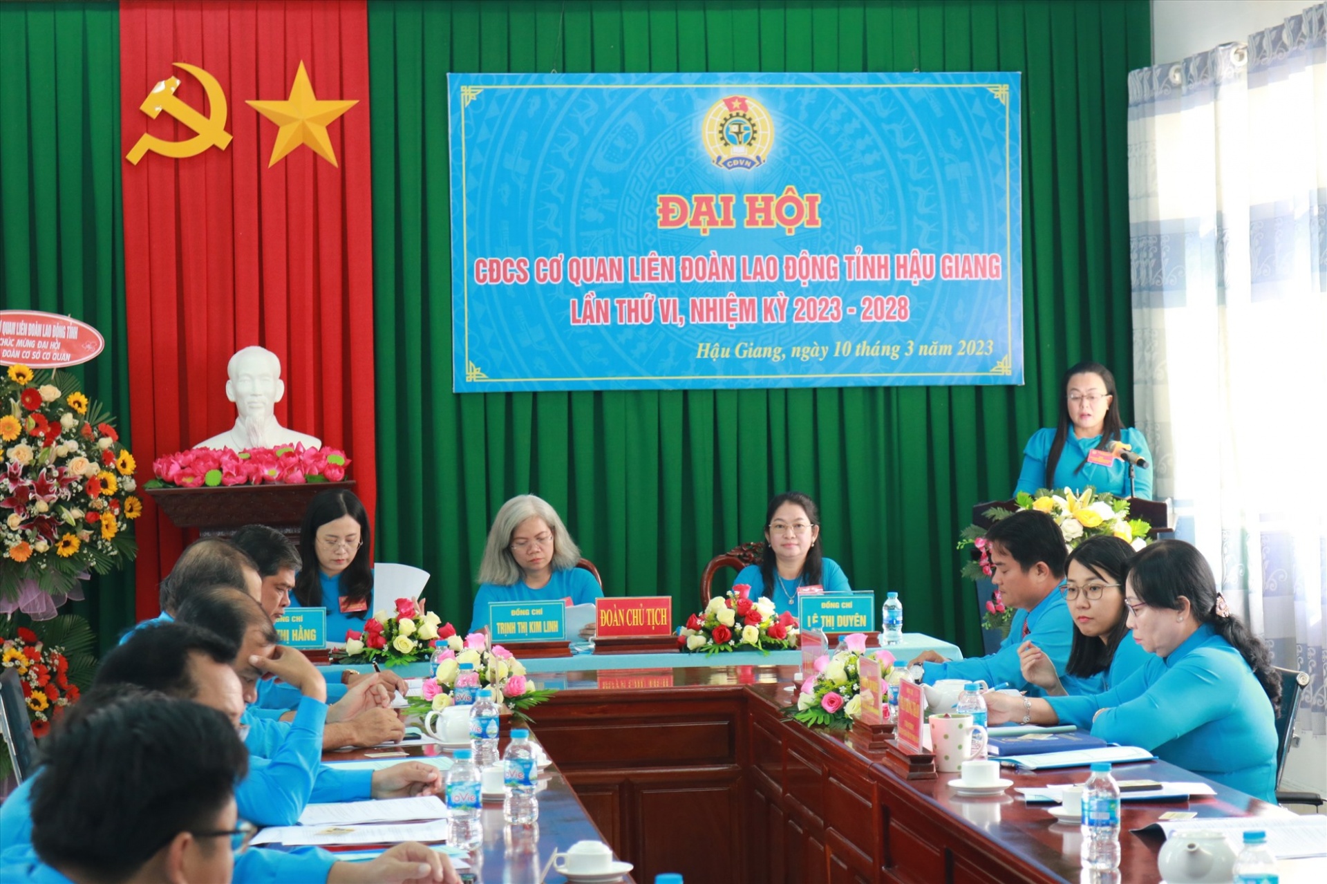Đại hội Công đoàn cơ sở cơ quan LĐLĐ tỉnh Hậu Giang