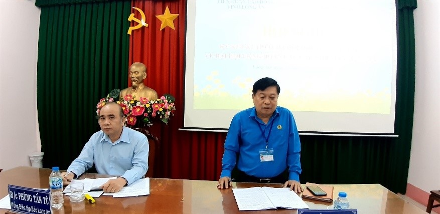 LĐLĐ tỉnh Long An ký kết phối hợp hoạt động trên nhiều lĩnh vực