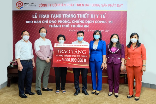 Phát Đạt được tỉnh Bình Dương vinh danh vì đóng góp cho cộng đồng Phát Đạt được tỉnh Bình Dương vinh danh vì đóng góp cho cộng đồng ảnh 1