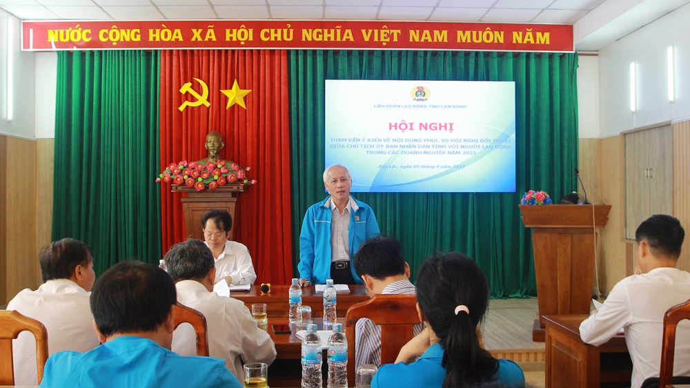Lâm Đồng chuẩn bị đối thoại giữa Chủ tịch UBND tỉnh với người lao động