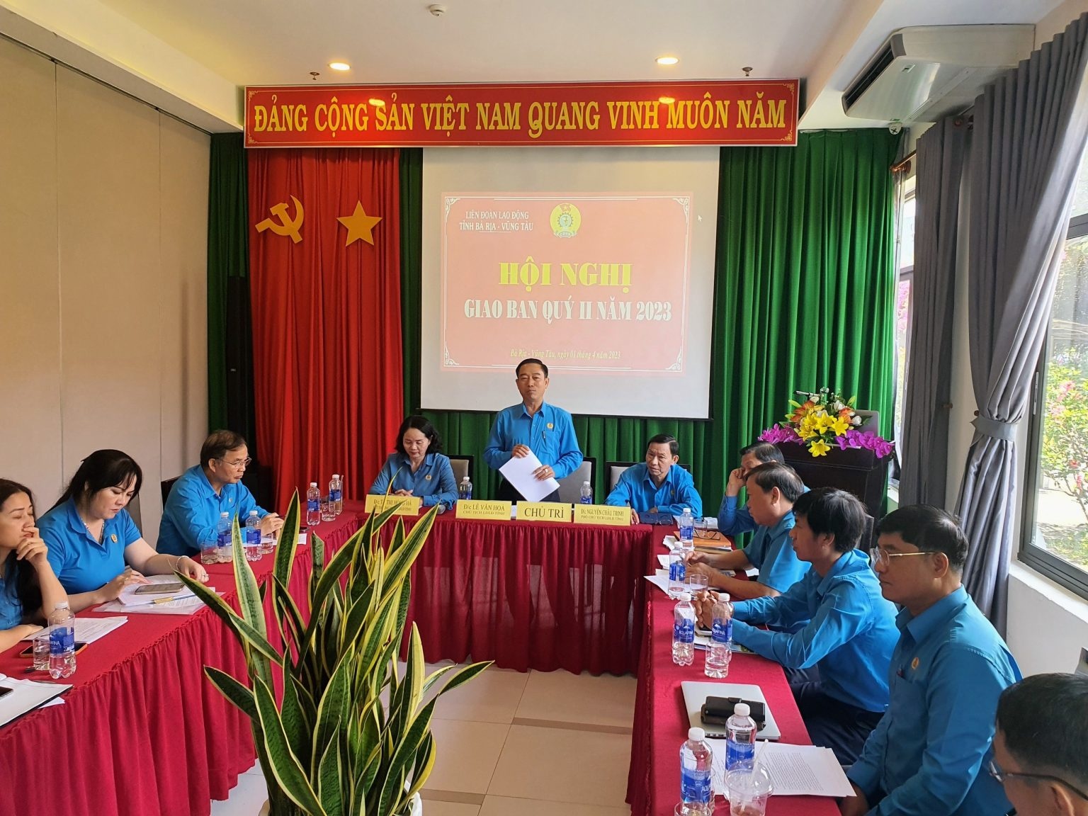 Công đoàn tỉnh Bà Rịa- Vũng Tàu: “Đổi mới - Dân chủ - Đoàn kết - Phát triển” Công đoàn tỉnh Bà Rịa- Vũng Tàu: “Đổi mới - Dân chủ - Đoàn kết - Phát triển”