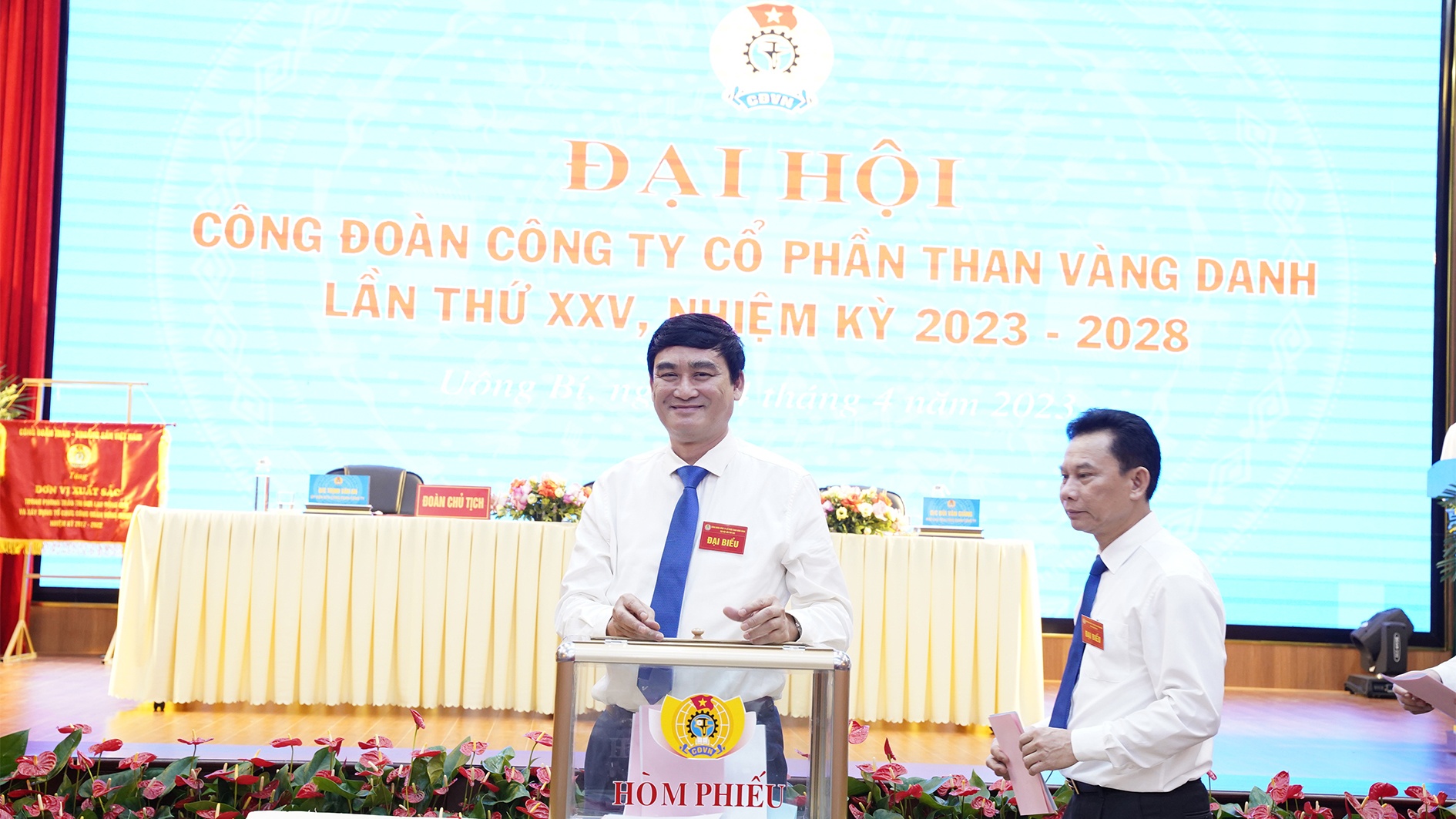 Đại hội Công đoàn Công ty Cổ phần Than Vàng Danh:  Phát huy truyền thống: “Kỷ luật – Đồng tâm” của giai cấp công nhân vùng Mỏ