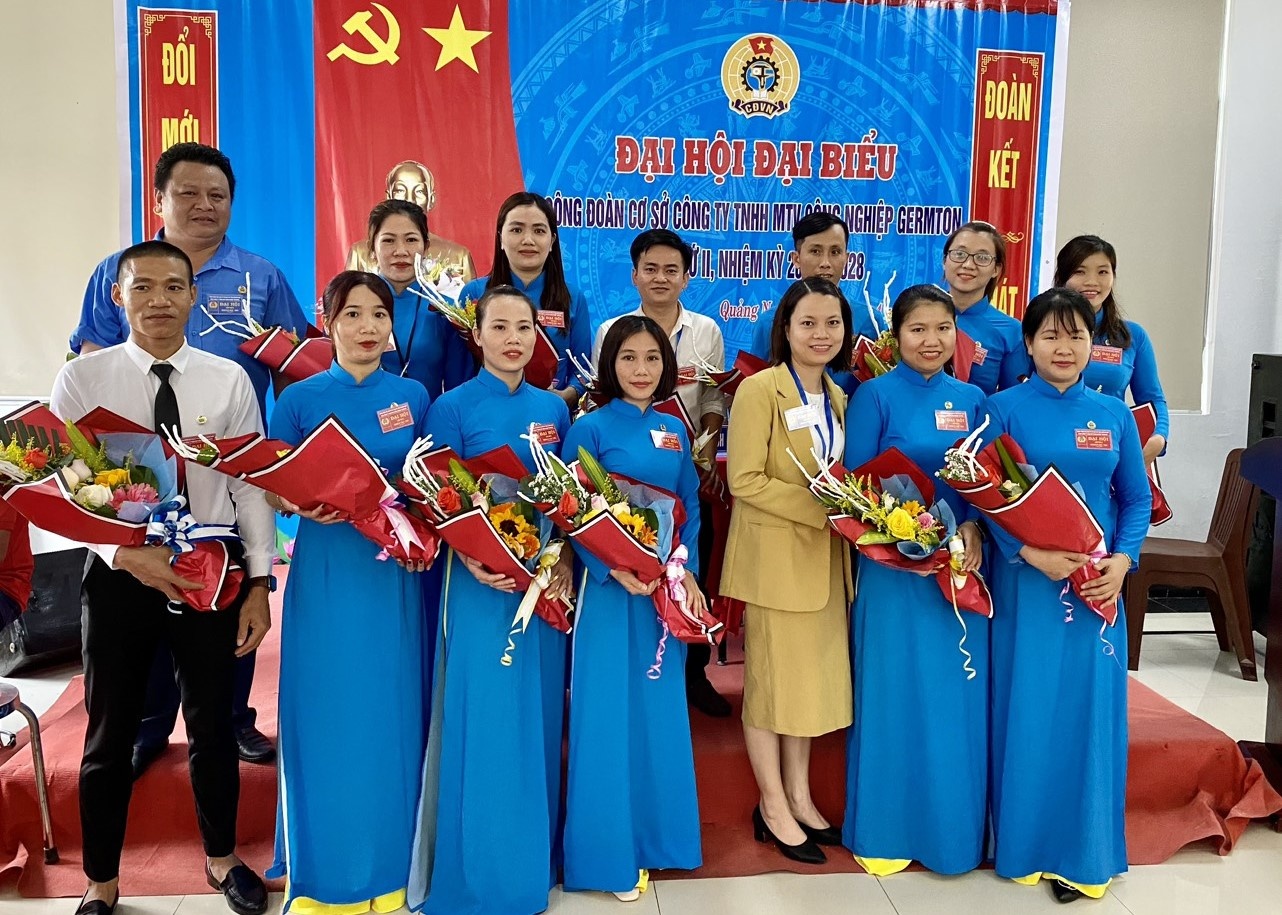 Tiếng nói người lao động tại Đại hội Công đoàn cơ sở Công ty Germton