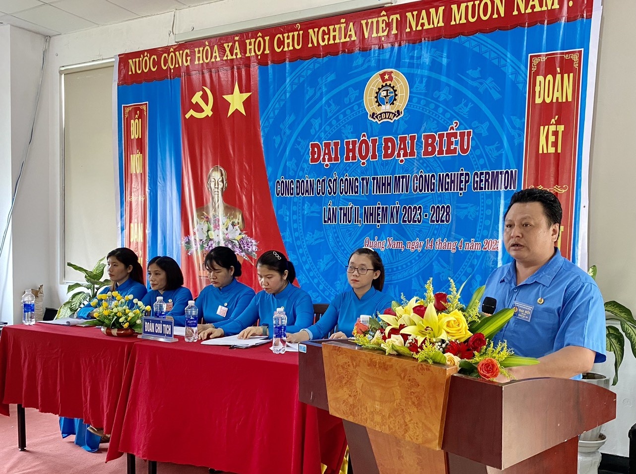 Tiếng nói người lao động tại Đại hội Công đoàn cơ sở Công ty Germton