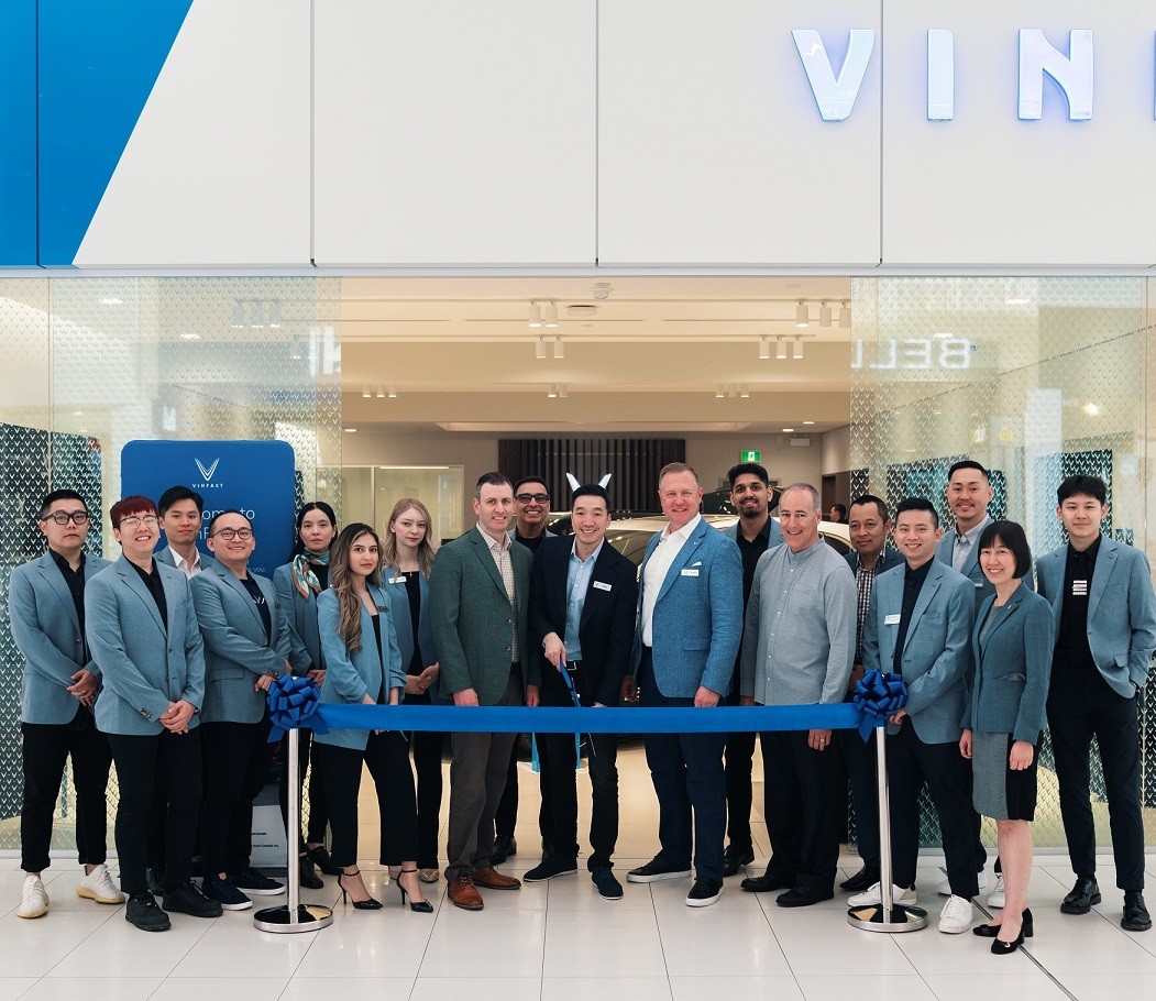 VinFast khai trương showroom đầu tiên tại Canada