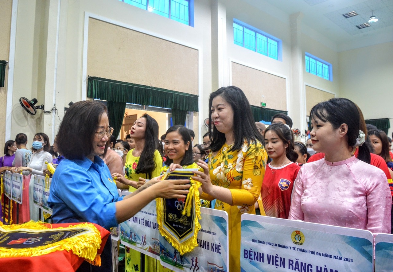 Công đoàn ngành Y tế Đà Nẵng: Hơn 800 công nhân, viên chức, lao động tham gia Hội thao ngành Y tế năm 2023