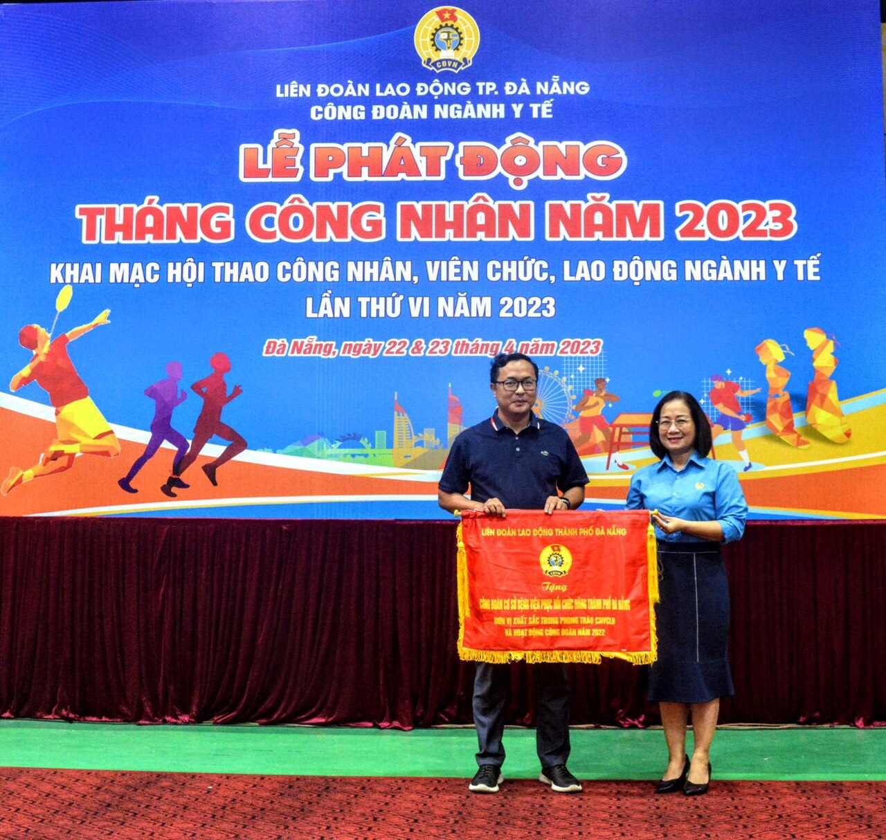Công đoàn ngành Y tế Đà Nẵng: Hơn 800 công nhân, viên chức, lao động tham gia Hội thao ngành Y tế năm 2023